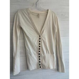 Cream cardigan